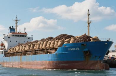 散貨船貨運賦能咖啡全球鏈韌性與綠途